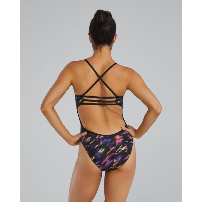 Costum înot întreg femei TYR Trinityfit Triadic - multicolor | 300h clor