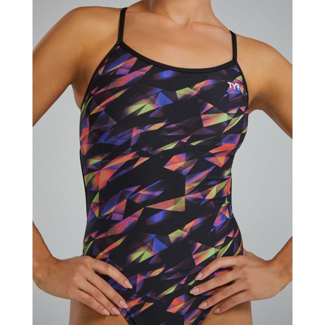 Costum înot întreg femei TYR Trinityfit Triadic - multicolor | 300h clor