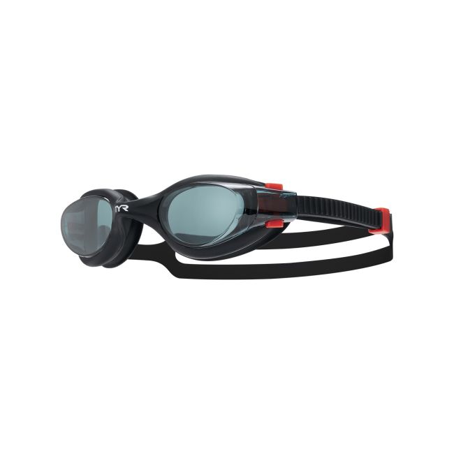 Ochelari înot TYR Vesi - negru/roșu | DURAFIT, protecție UV