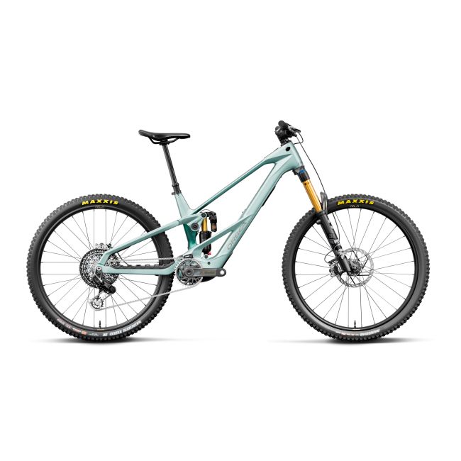 Orbea WILD LT M-LTD RS Avinox M2S (2027) - bicicletă electrică eMTB Enduro - Smooth Silver (Matt) - Escape Green C. View (Gloss)