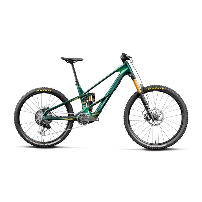 Orbea WILD LT M-LTD RS Mullet Avinox M2S (2027) - bicicletă electrică eMTB Enduro - Escape Green C. View - Mintalized (Gloss)