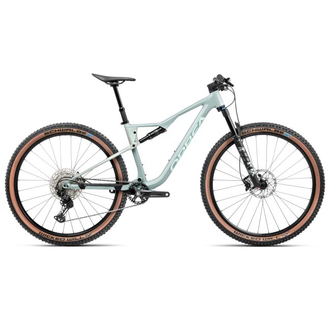 Orbea OIZ H10 (2027) - bicicletă MTB XC full suspension - Blue Stone - Metallic Blue Stone (Gloss)