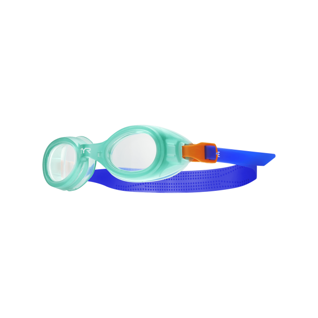 Ochelari înot copii TYR Aqua Blaze - verde | portocaliu | anti-aburire