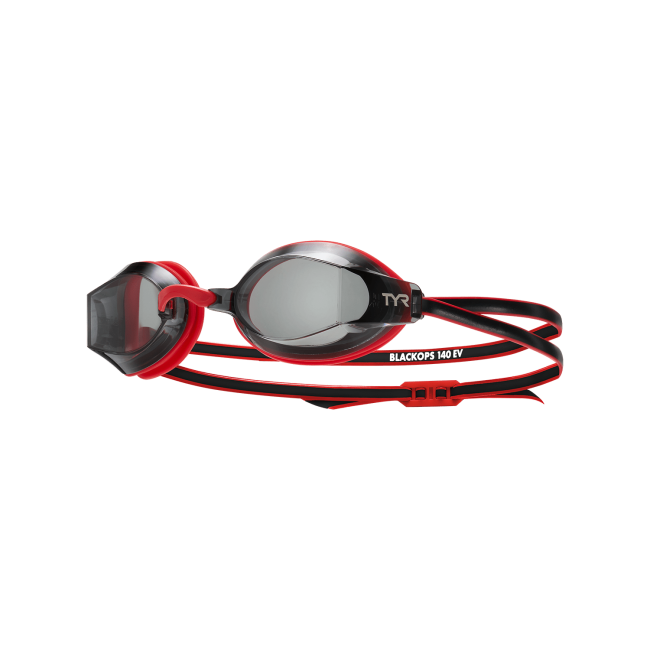Ochelari înot TYR Black Ops 140 EV Racing - roșu/negru | anti-aburire