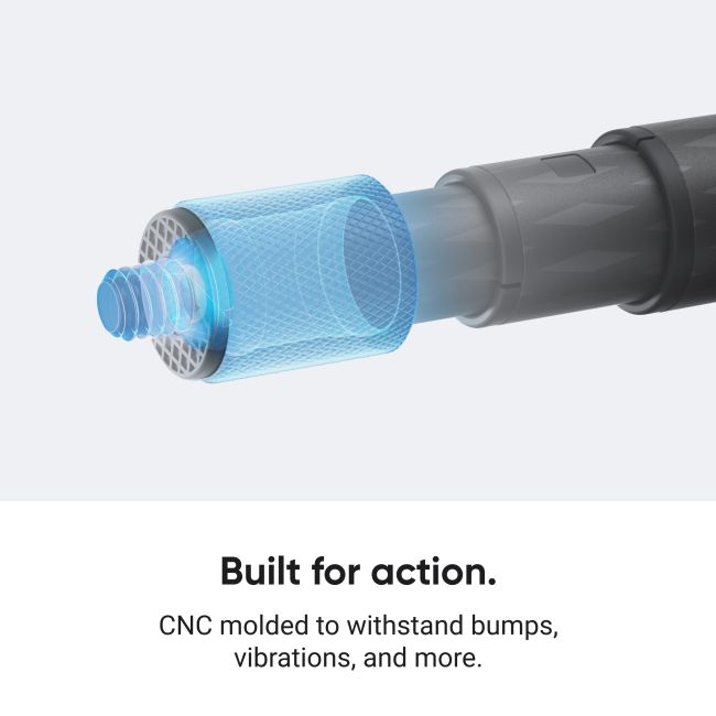 Bat de selfie Insta360 Action Invisible Selfie Stick - fibră de carbon