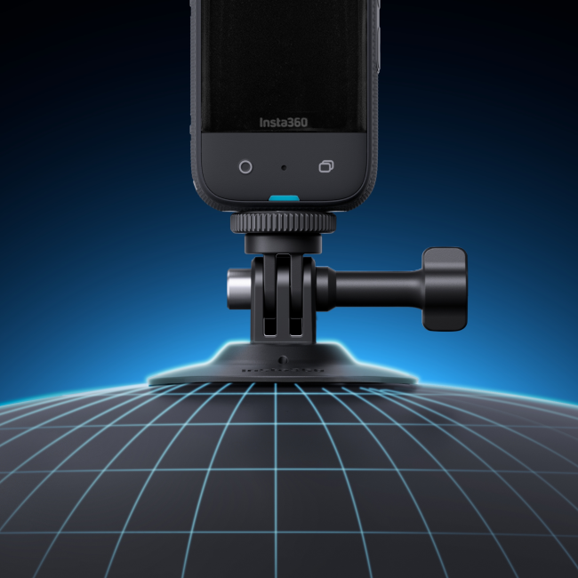 Suport adeziv flexibil Insta360 - montaj universal camere actiune
