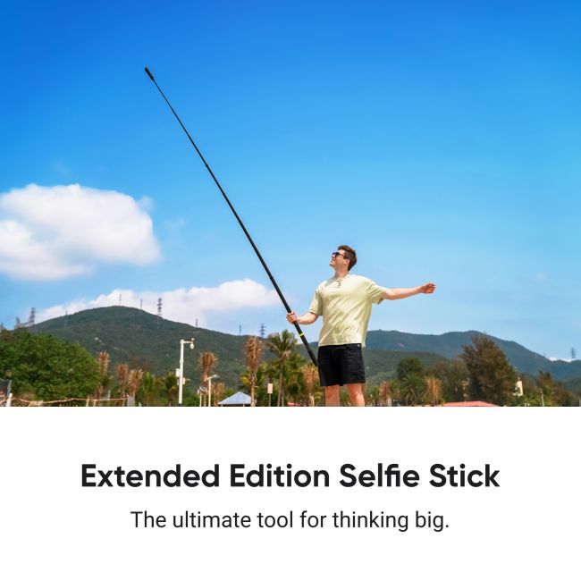 Bat selfie Insta360 Extended Edition Selfie Stick - extensibil 3m