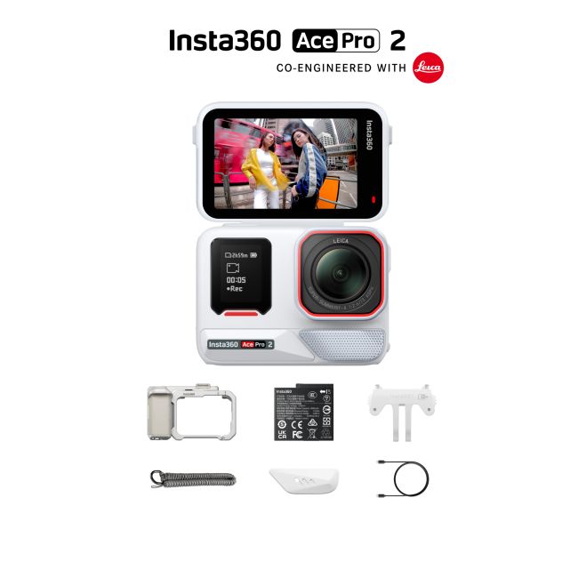 Camera actiune Insta360 Ace Pro 2 - Xplorer Bundle