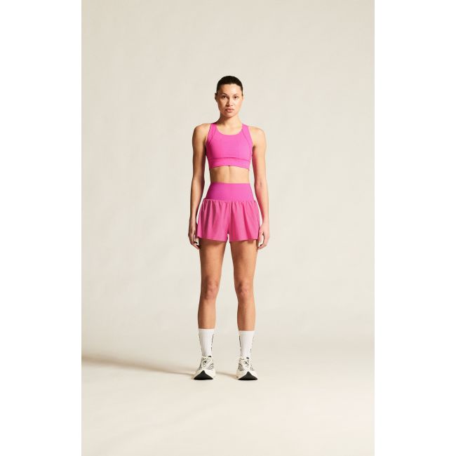 Pantaloni scurți alergare Craft Hypervent Wide Shorts damă - roz
