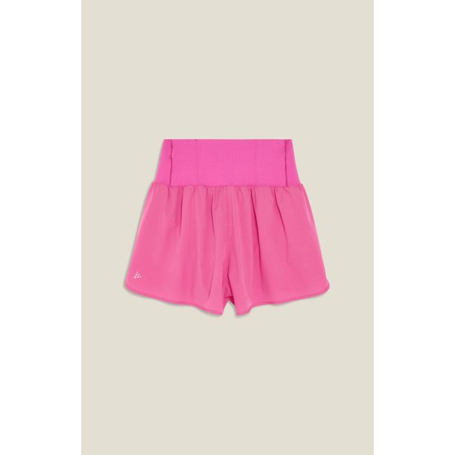 Pantaloni scurți alergare Craft Hypervent Wide Shorts damă - roz