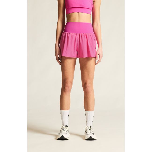 Pantaloni scurți alergare Craft Hypervent Wide Shorts damă - roz
