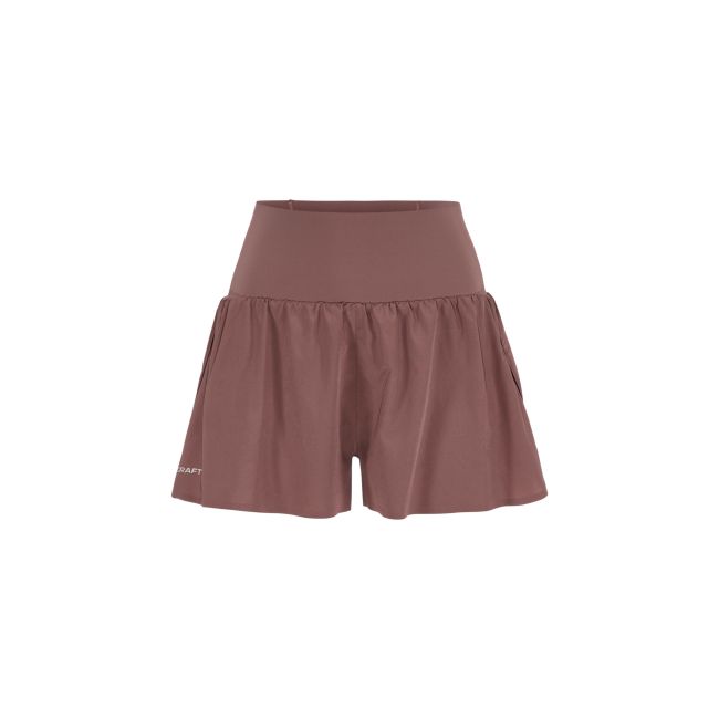 Pantaloni scurți alergare Craft Hypervent Wide Shorts damă - mov
