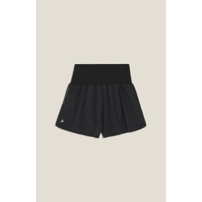 Pantaloni scurți alergare Craft Hypervent Wide Shorts damă - negri