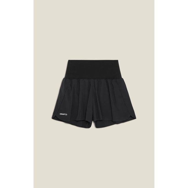 Pantaloni scurți alergare Craft Hypervent Wide Shorts damă - negri