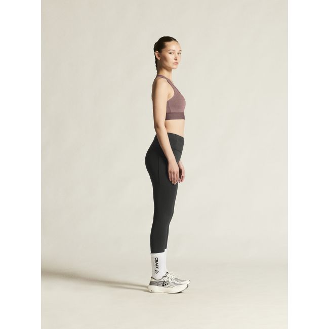 Colanți alergare Craft Essence Tights 3 damă - negri