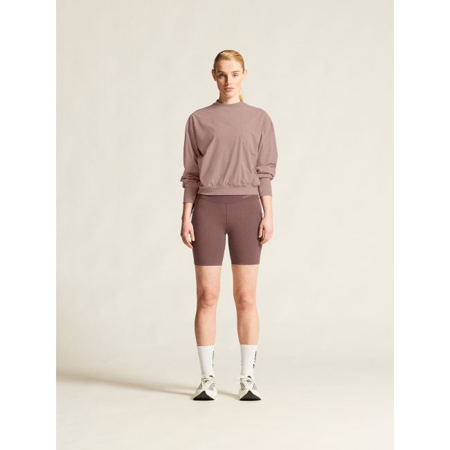 Pantaloni scurți alergare Craft Essence Short Tights 3 damă - mov