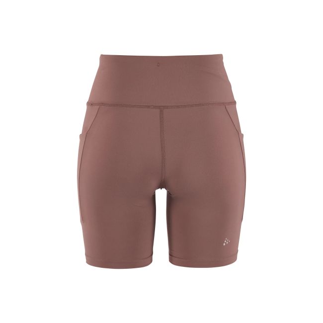 Pantaloni scurți alergare Craft Essence Short Tights 3 damă - mov