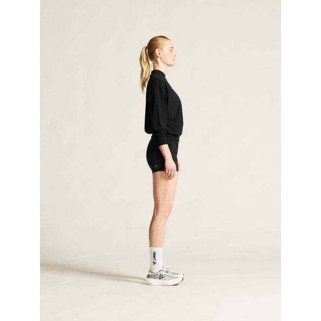 Pantaloni scurți alergare Craft Essence Hotpants 3 damă - negri