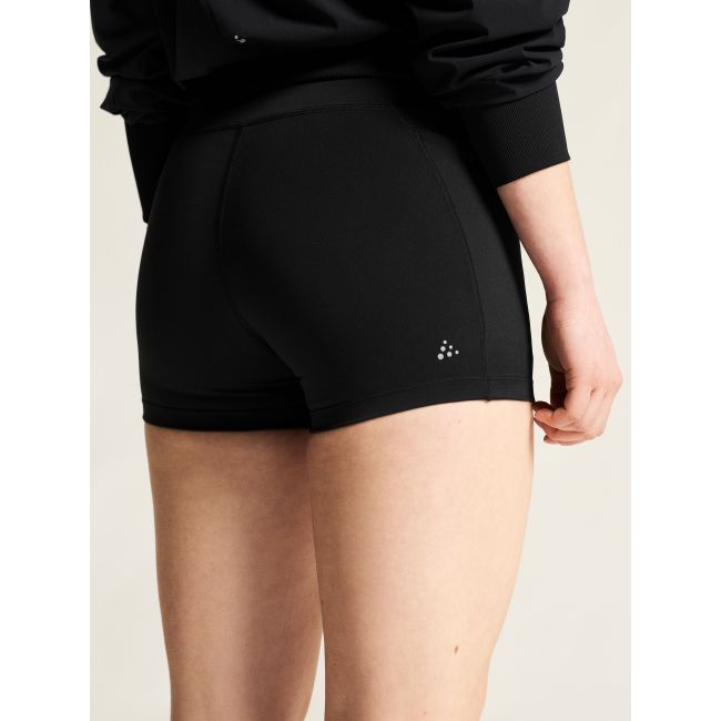 Pantaloni scurți alergare Craft Essence Hotpants 3 damă - negri