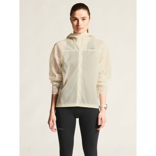 Jachetă de vânt Craft Hypervent Light Wind Jacket damă - albă