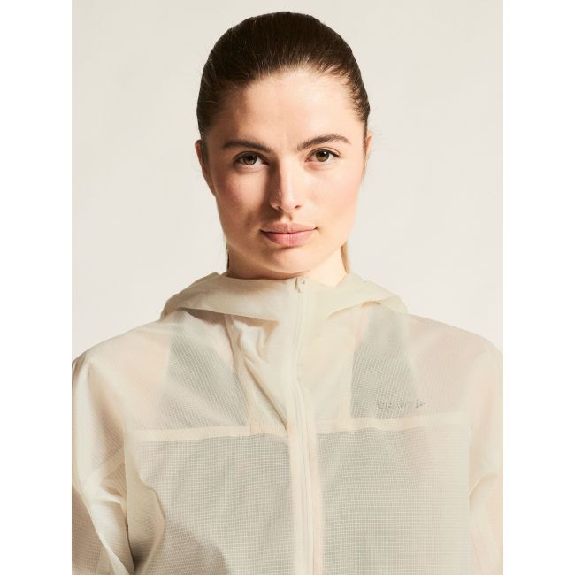 Jachetă de vânt Craft Hypervent Light Wind Jacket damă - albă