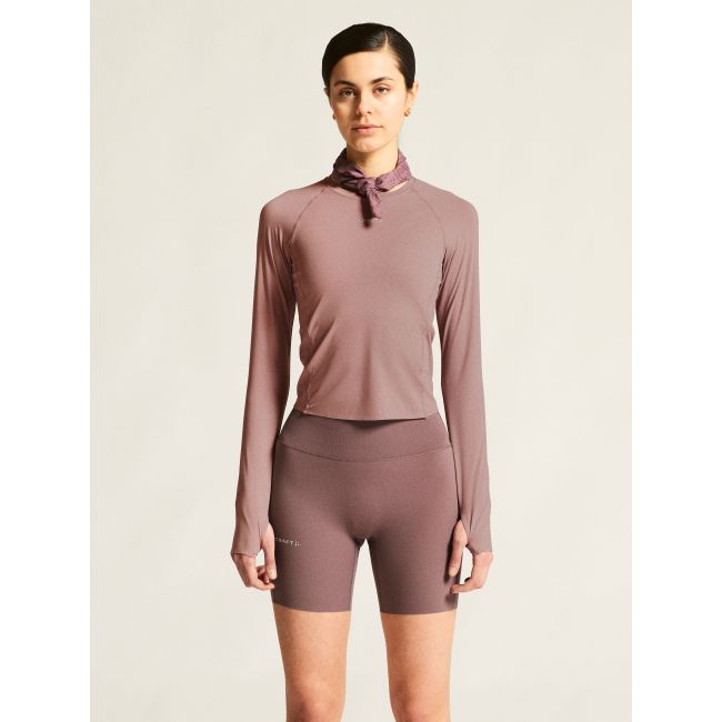 Bluză alergare Craft Hypervent Tight Longsleeve damă - mov