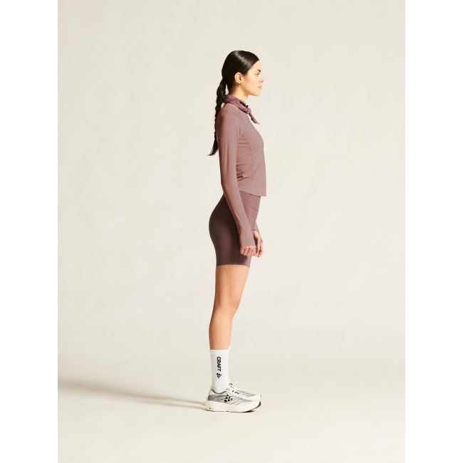 Bluză alergare Craft Hypervent Tight Longsleeve damă - mov