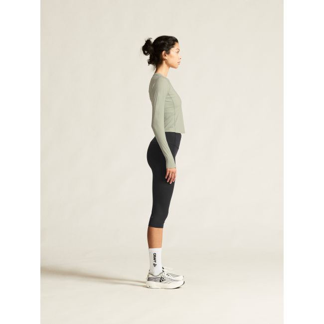 Bluză alergare Craft Hypervent Tight Longsleeve damă - gri