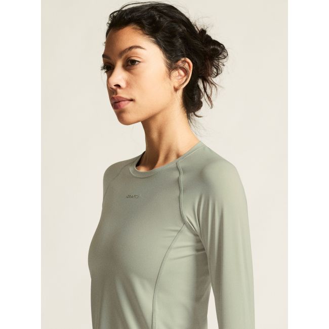 Bluză alergare Craft Hypervent Tight Longsleeve damă - gri