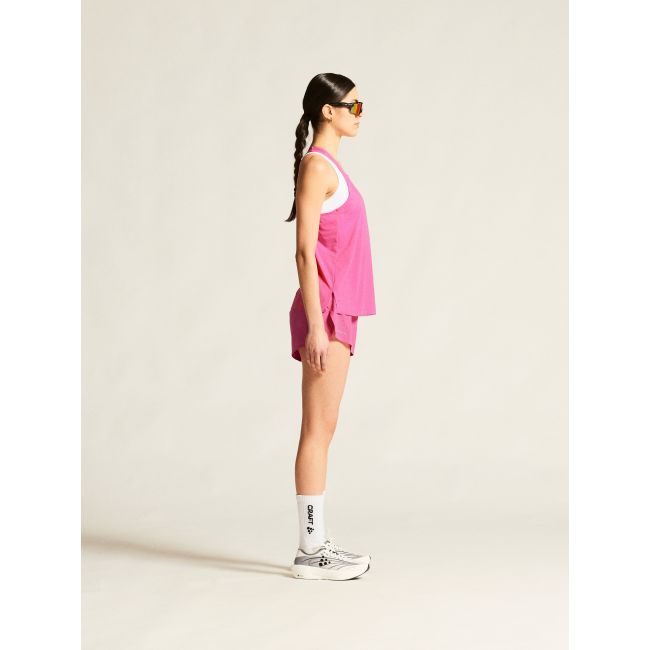 Maiou alergare Craft Race Day Singlet 2 damă - roz
