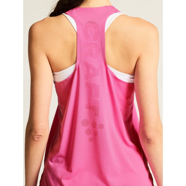 Maiou alergare Craft Race Day Singlet 2 damă - roz