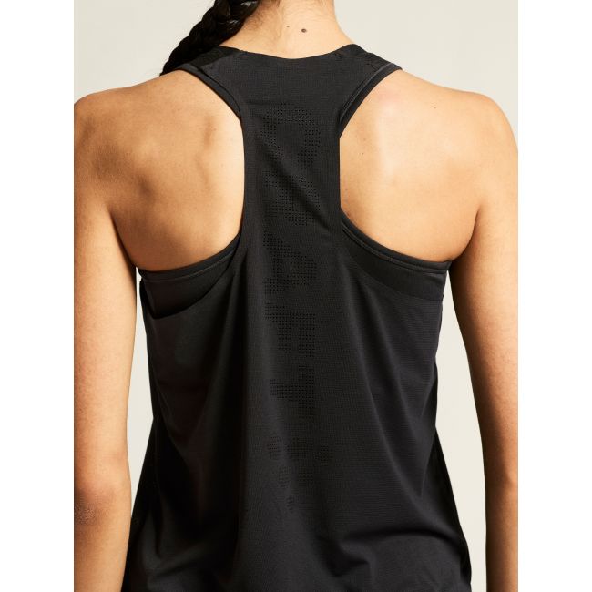 Maiou alergare Craft Race Day Singlet 2 damă - negru
