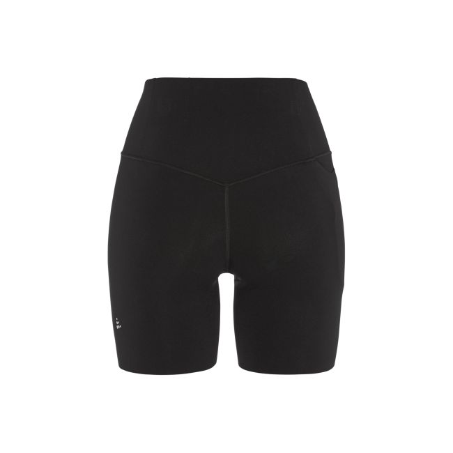 Pantaloni scurți alergare Craft Hypervent Short Tights damă - negri