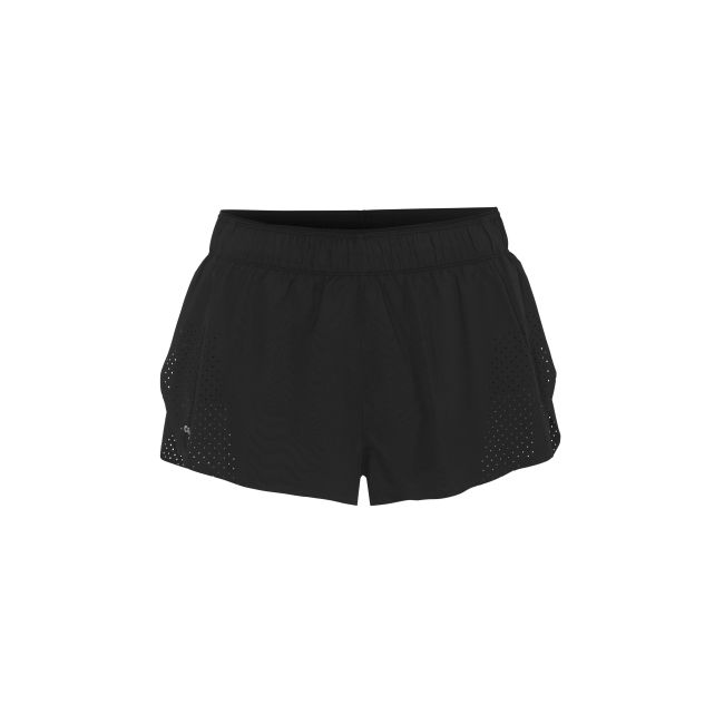 Pantaloni scurți alergare Craft Race Day Split Shorts 2 damă - negri