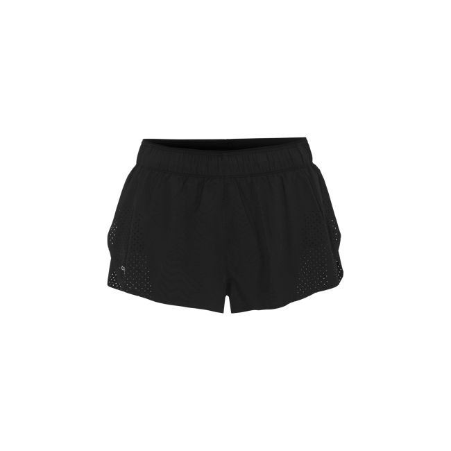 Pantaloni scurți alergare Craft Race Day Split Shorts 2 damă - negri