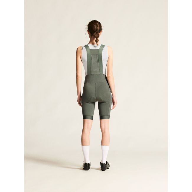 Pantaloni ciclism cu bretele Craft Endur Cargo Bib Shorts C3 damă - verzi