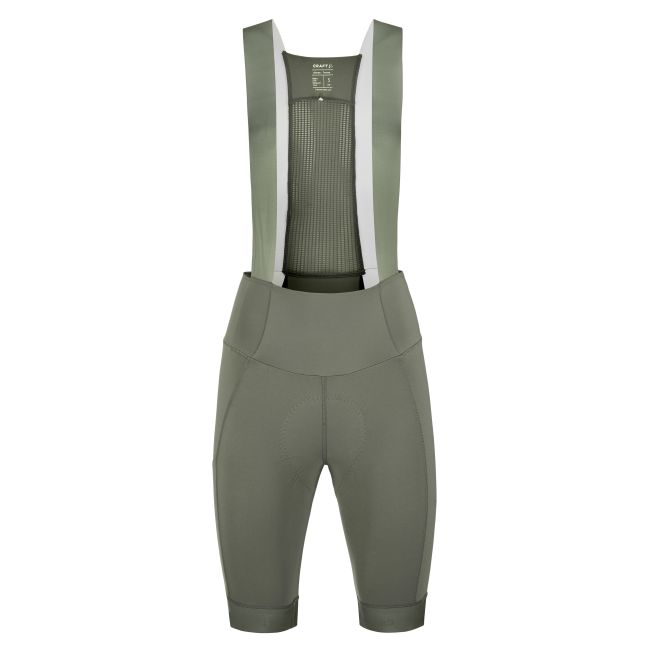 Pantaloni ciclism cu bretele Craft Endur Cargo Bib Shorts C3 damă - verzi