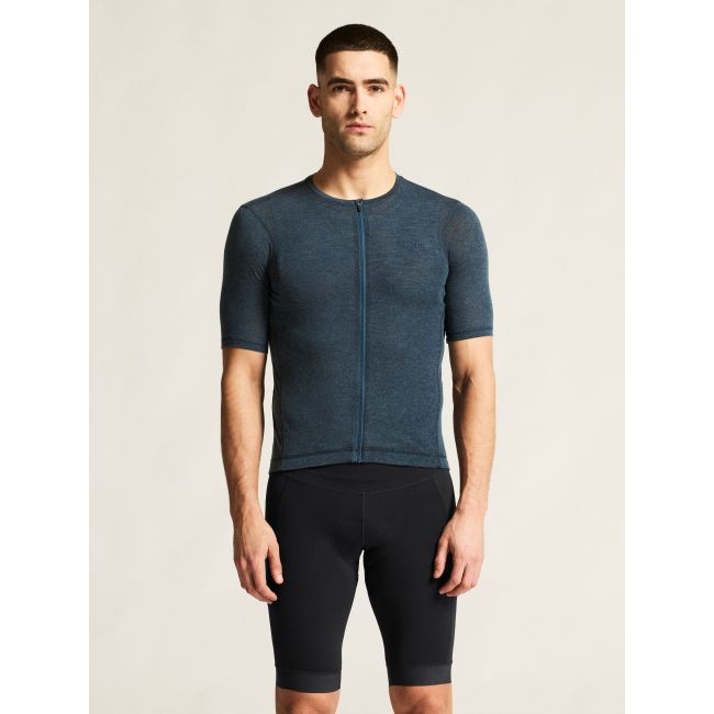 Tricou ciclism Craft Everyday Wool SS Jersey bărbați - albastru