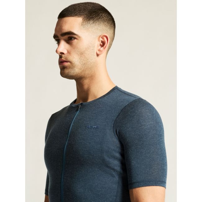 Tricou ciclism Craft Everyday Wool SS Jersey bărbați - albastru