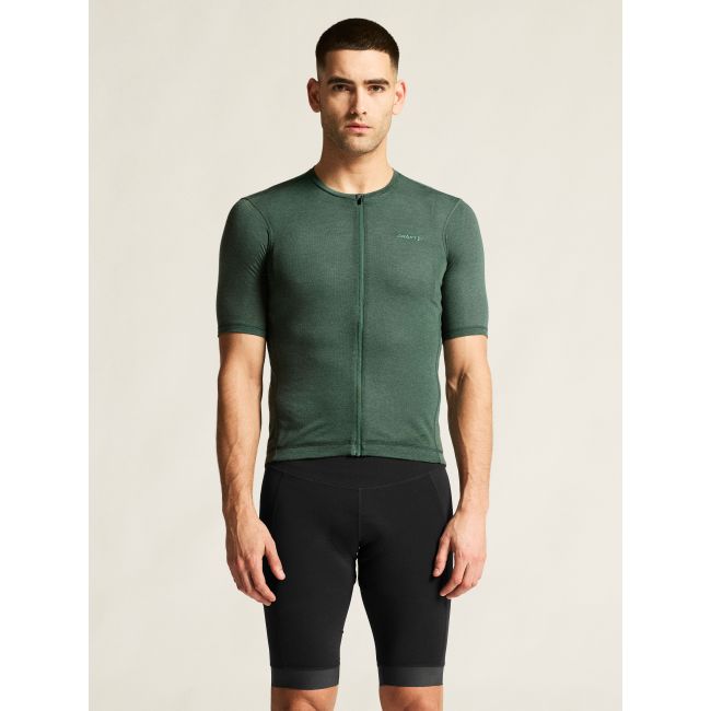 Tricou ciclism Craft Everyday Wool SS Jersey bărbați - verde