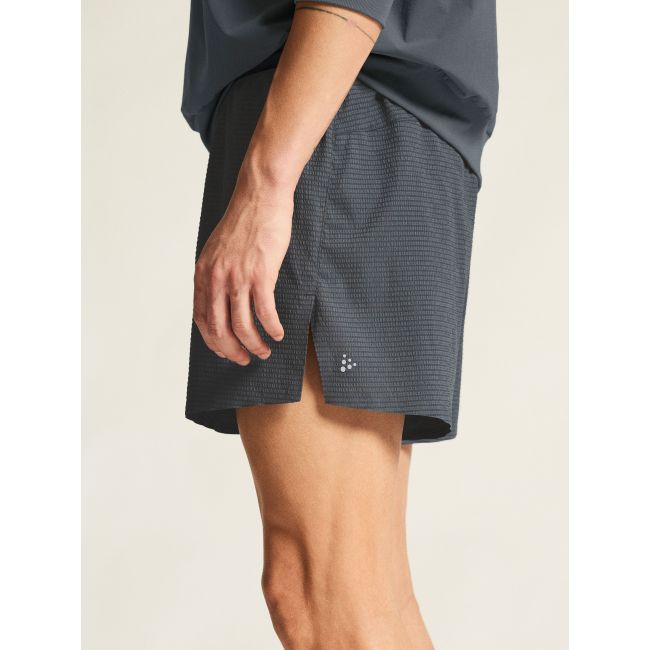 Șort alergare Craft Hypervent Structure Shorts bărbați - gri