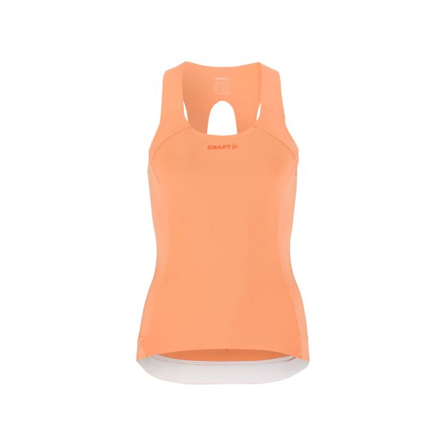 Maieu ciclism Craft Endur Singlet damă - caisă