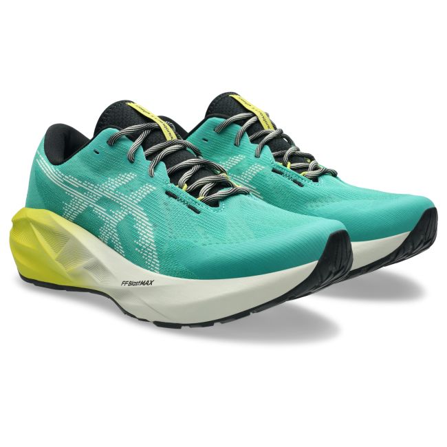 Pantofi alergare trail ASICS Novablast 5 TR bărbați - Aurora Green | Light Dust