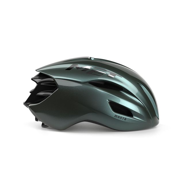 Casca ciclism MET Manta Mips - hyper teal lucios