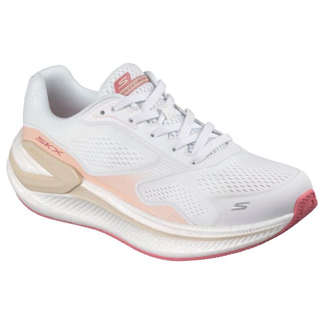 Pantofi alergare Skechers GO RUN Consistent Pro Corus damă - alb roz