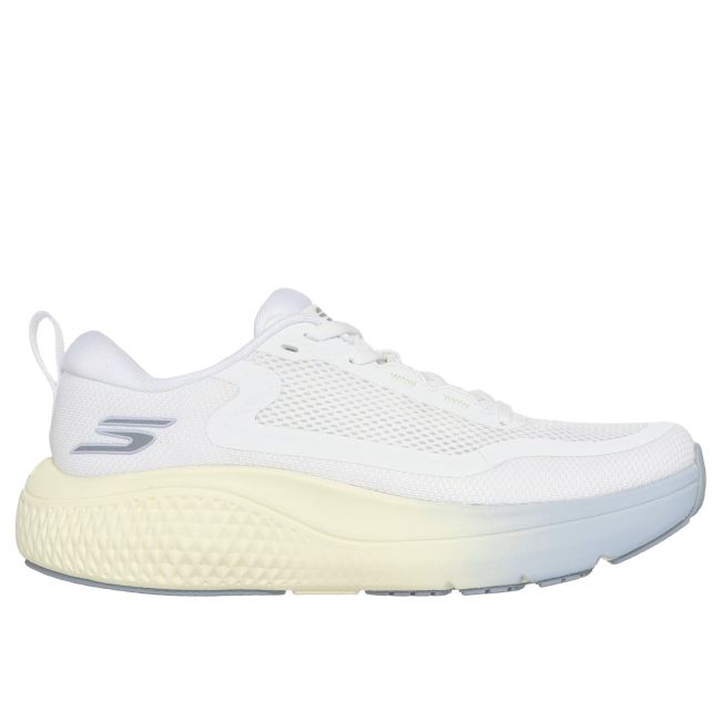 Pantofi alergare Skechers GO RUN Supersonic Max damă - alb lavandă albastru galben