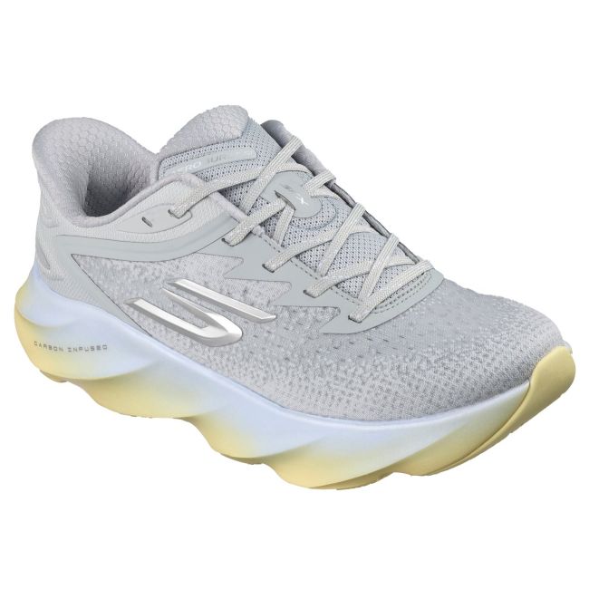 Pantofi alergare Skechers Hands Free Slip-Ins Aero Burst damă - gri deschis albastru