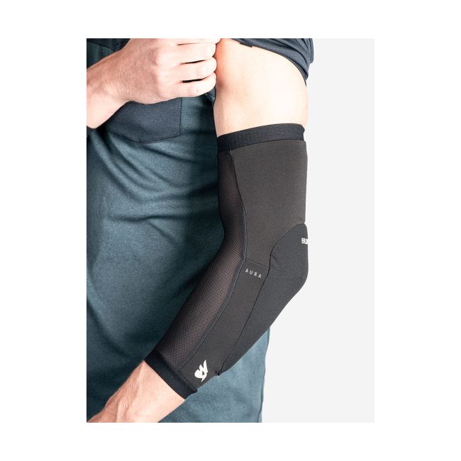 Cotiere protectie Bluegrass Aura Elbow - negru