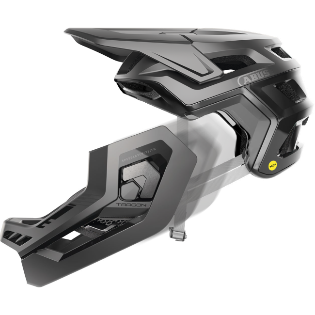 Cască MTB Abus Targon Mips - negru catifea