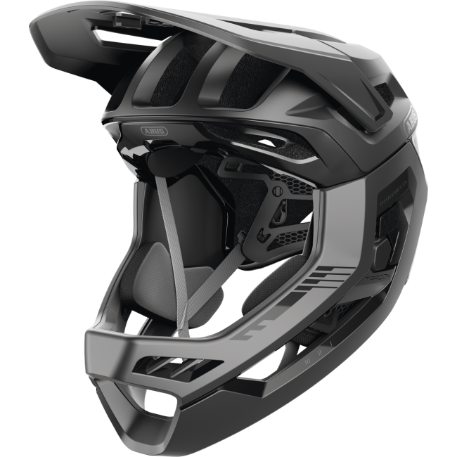 Cască MTB Abus Targon Mips - negru catifea
